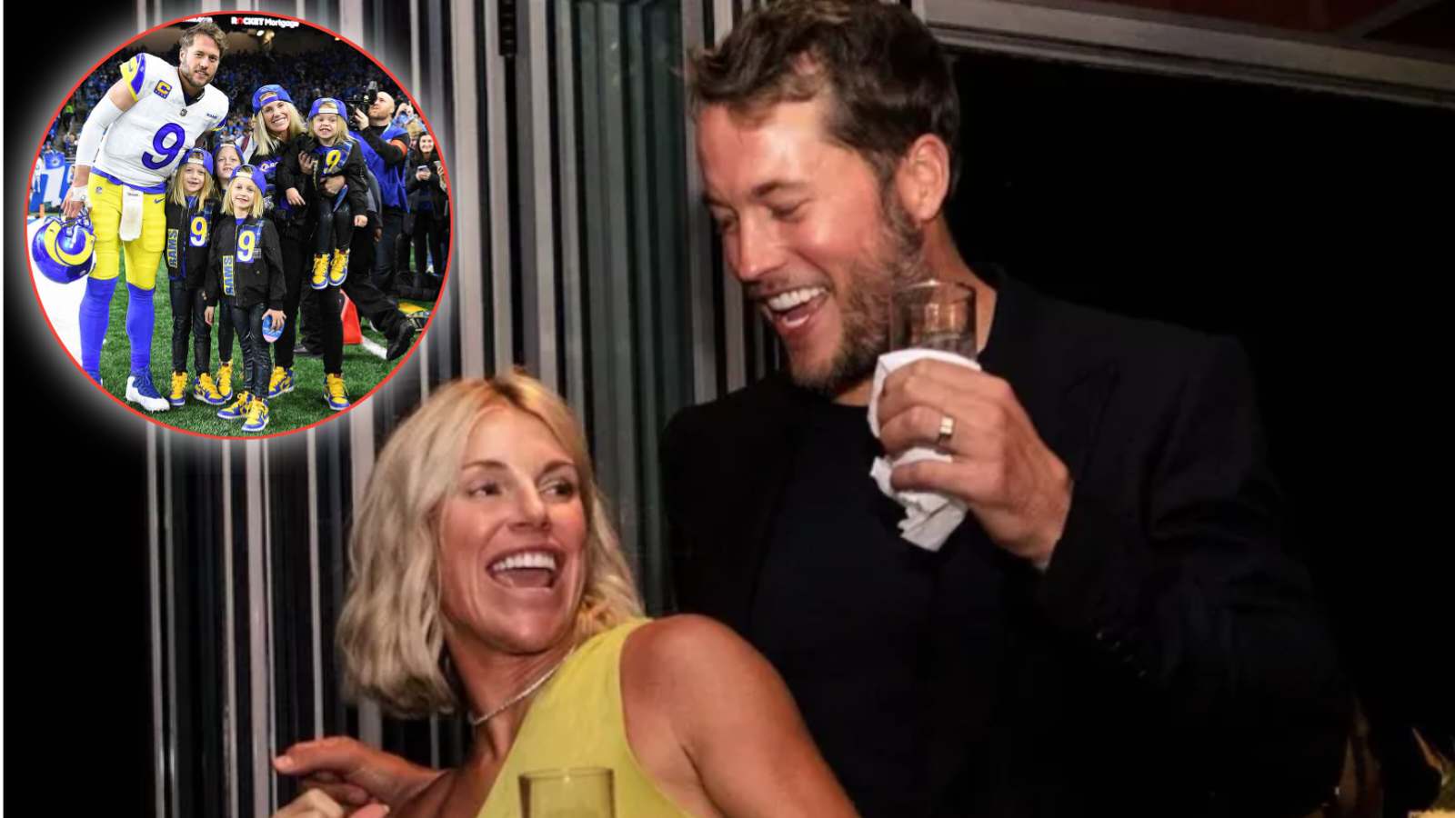 All girls? Matthew Stafford’s wife admits the QB didn’t want a “boy”