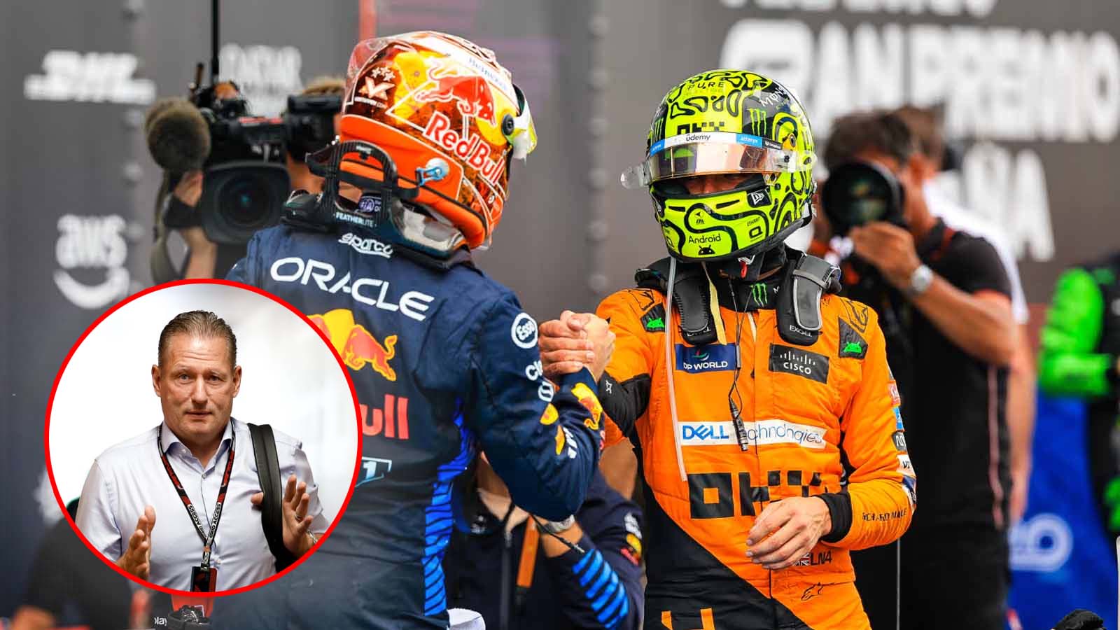 Max Verstappen’s father Jos Verstappen gives ‘mature’ verdict over his son’s friendship with Lando Norris