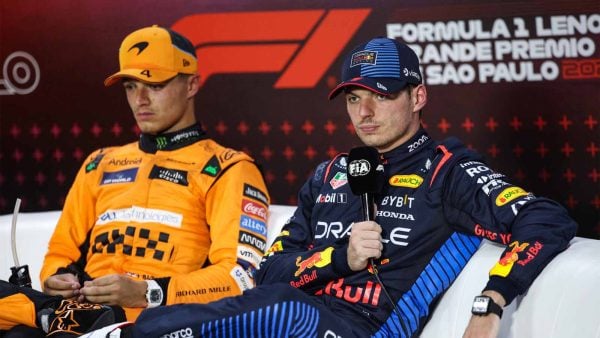 Max Verstappen and Lando Norris (via IMAGO)