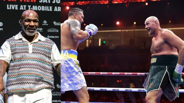 Mike Tyson slams Tyson Fury for showboating against Oleksandr Usyk