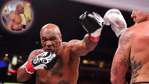 Mike Tyson talks about his viral NSFW moment ahead of the Jake Paul fight