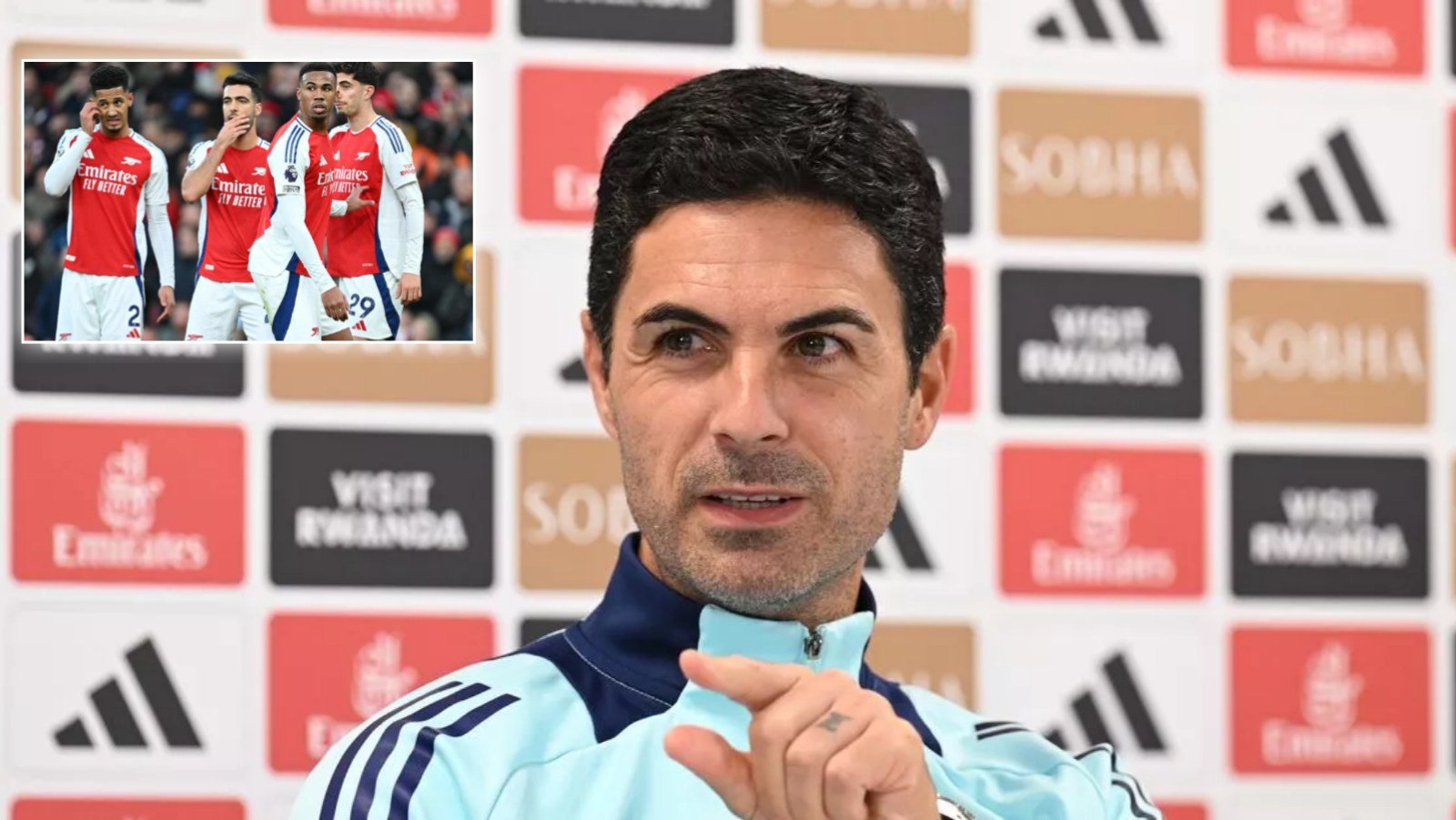 “He’s actually turning into Ten Hag” – Mikel Arteta’s baseless statement on Arsenal’s recent slump has fans questioning his credibility