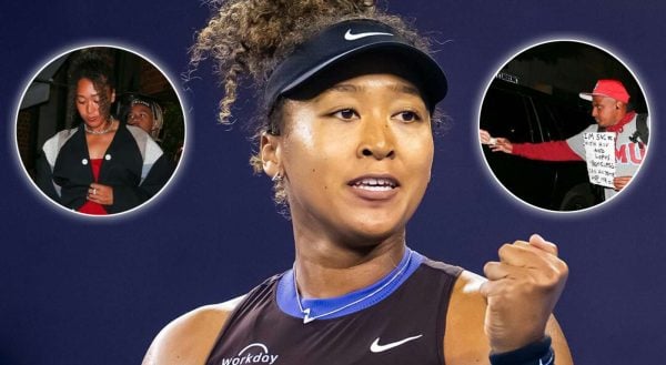 Naomi Osaka helped a homeless man