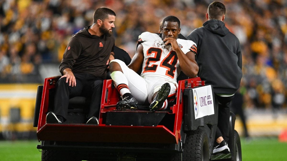 Nick Chubb is entering free agency and now has two major injuries in two seasons