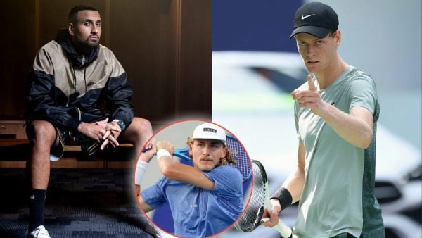 Nick Kyrgios, Max Purcell, Jannik Sinner