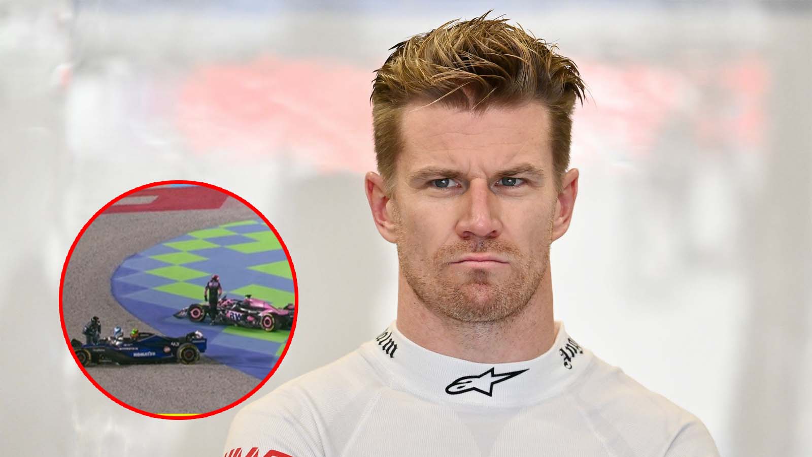 (Video) Nico Hulkenberg’s botched Turn 1 move causes three-car crash at Qatar GP start