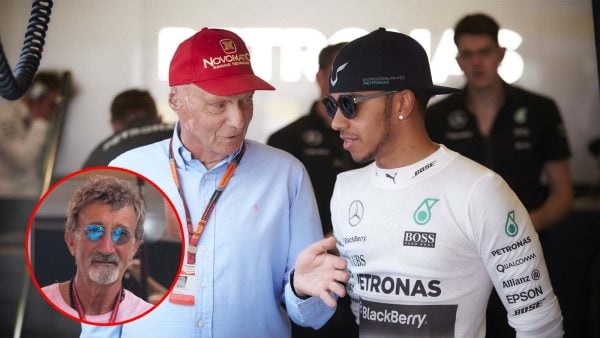 Niki Lauda and Lewis Hamilton (via Planetf1), Eddie Jordan (in circle, via IMAGO).jpg