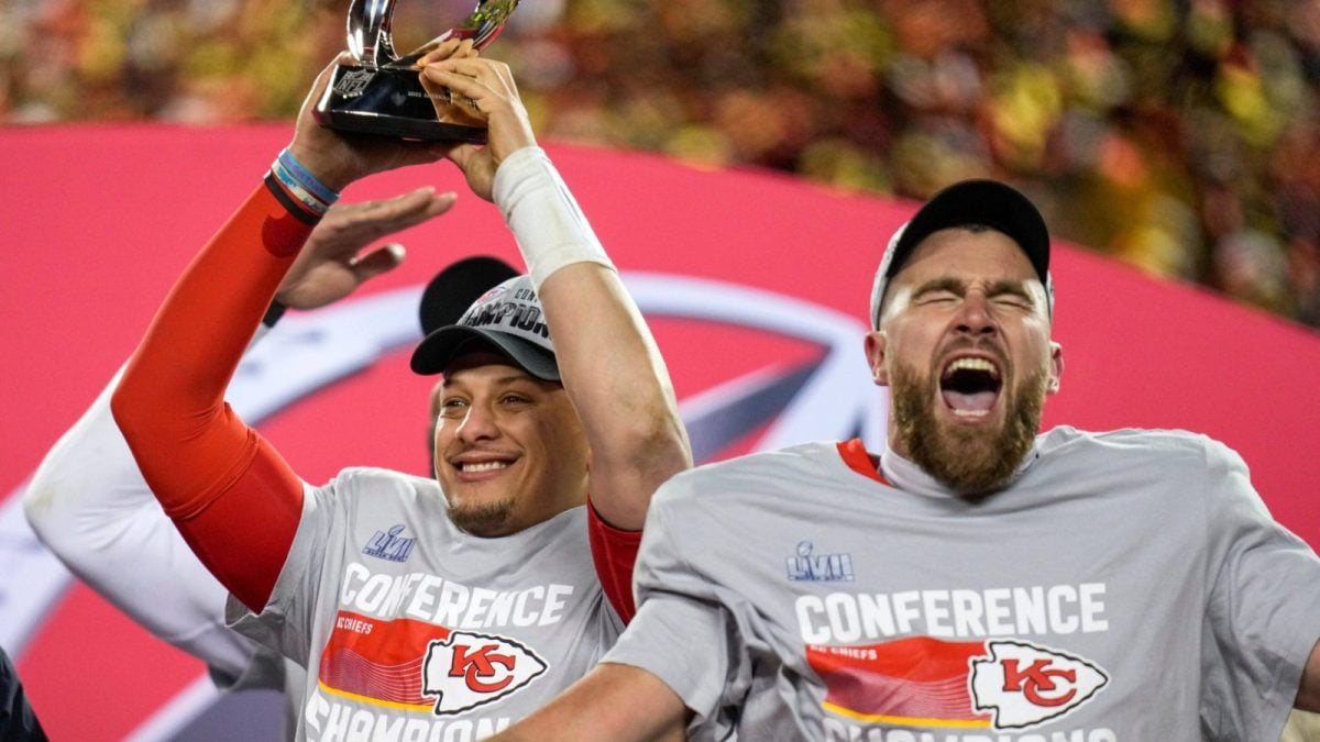 Patrick Mahomes pokes fun at Travis Kelce's 'Acting Skills' on the day Chiefs TE surpassed Tony Gonzalez