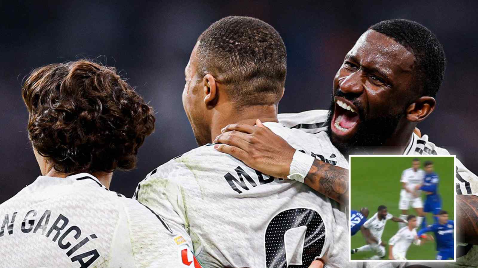 “VAR loves them” – Fans SLAM Real Madrid as referee awards controversial penalty on Antonio Rudiger foul in 2-0 win