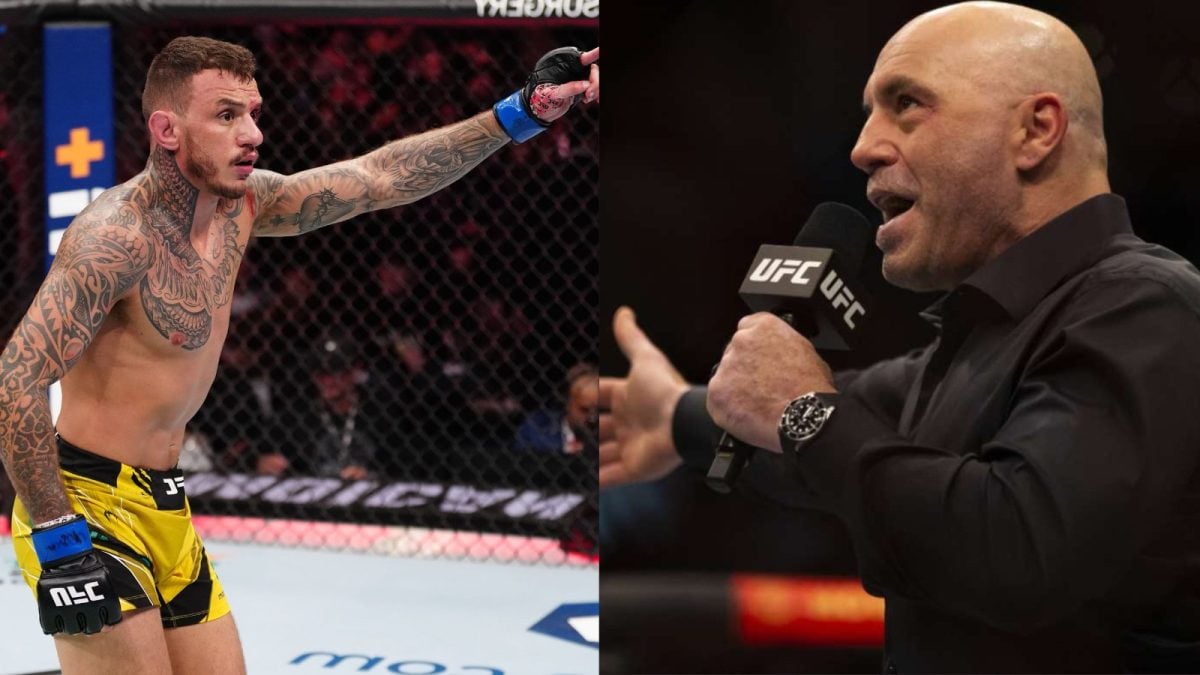 Renato Moicano believes Joe Rogan didn't really mean to poke fun at Belal Muhammad