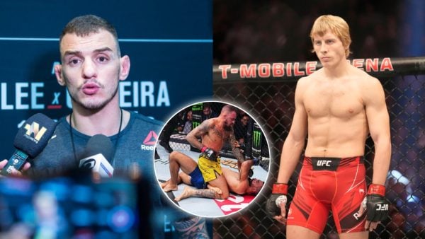 Renato Moicano says the UFC is scared of booking Paddy Pimblett against him