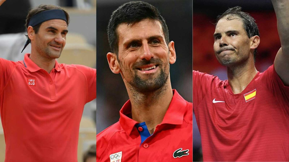 Roger Federer, NovaK Djokovic, Rafael Nadal