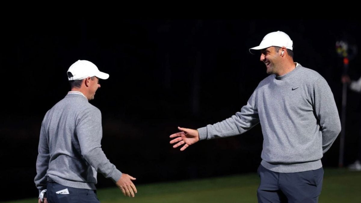 Rory McIlroy and Scottie Scheffler