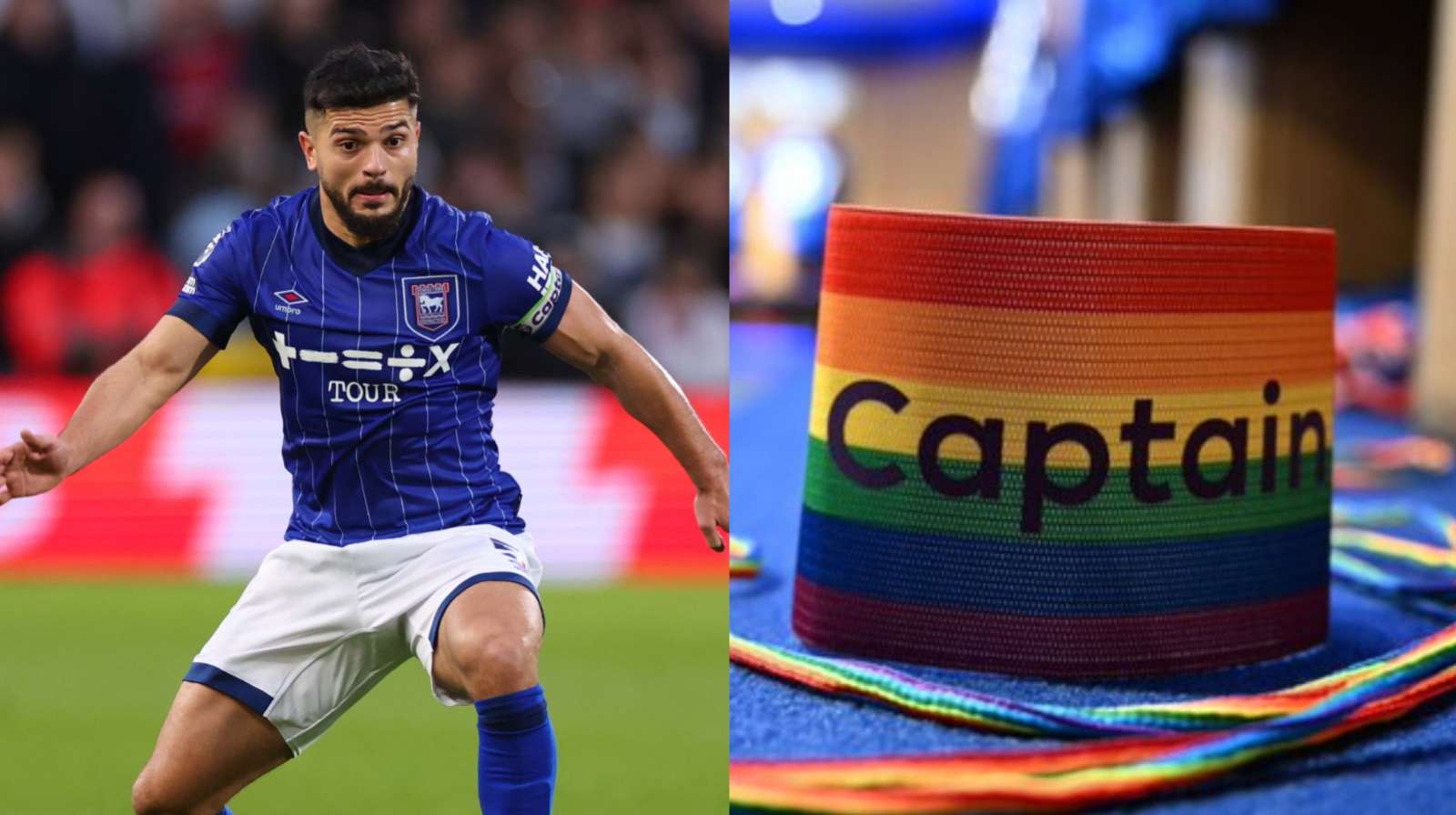 Ipswich Town releases statement after captain Sam Morsy REFUSES to wear rainbow armband