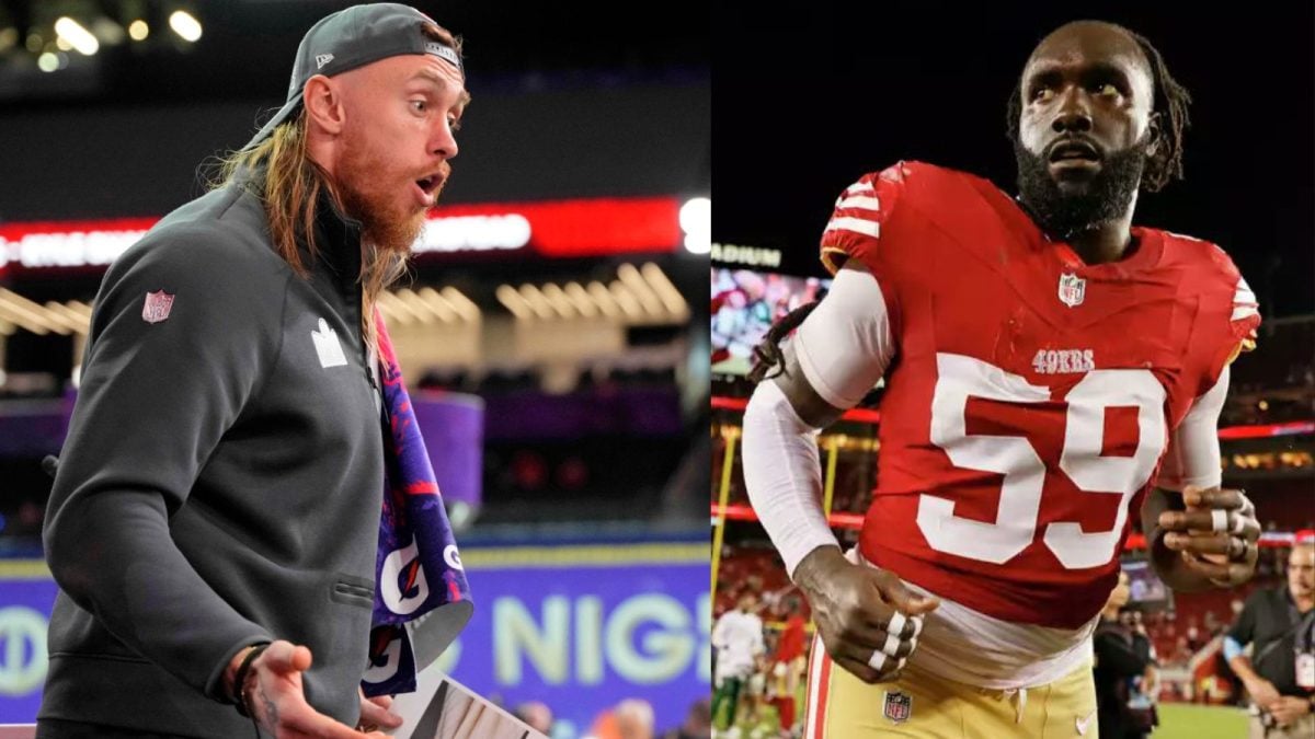 San Francisco 49ers star George Kittle was not happy with De'Vondre Campbell not playing despite being asked to when suited up