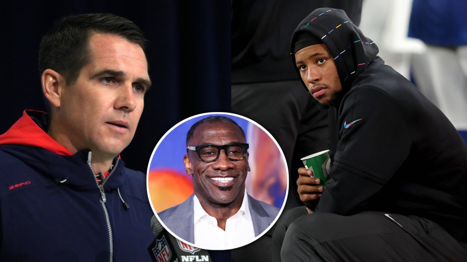 Shannon Sharpe wants Saquon Barkley to complete Giants’ embarrassing season with rushing record in front of GM Joe Schoen