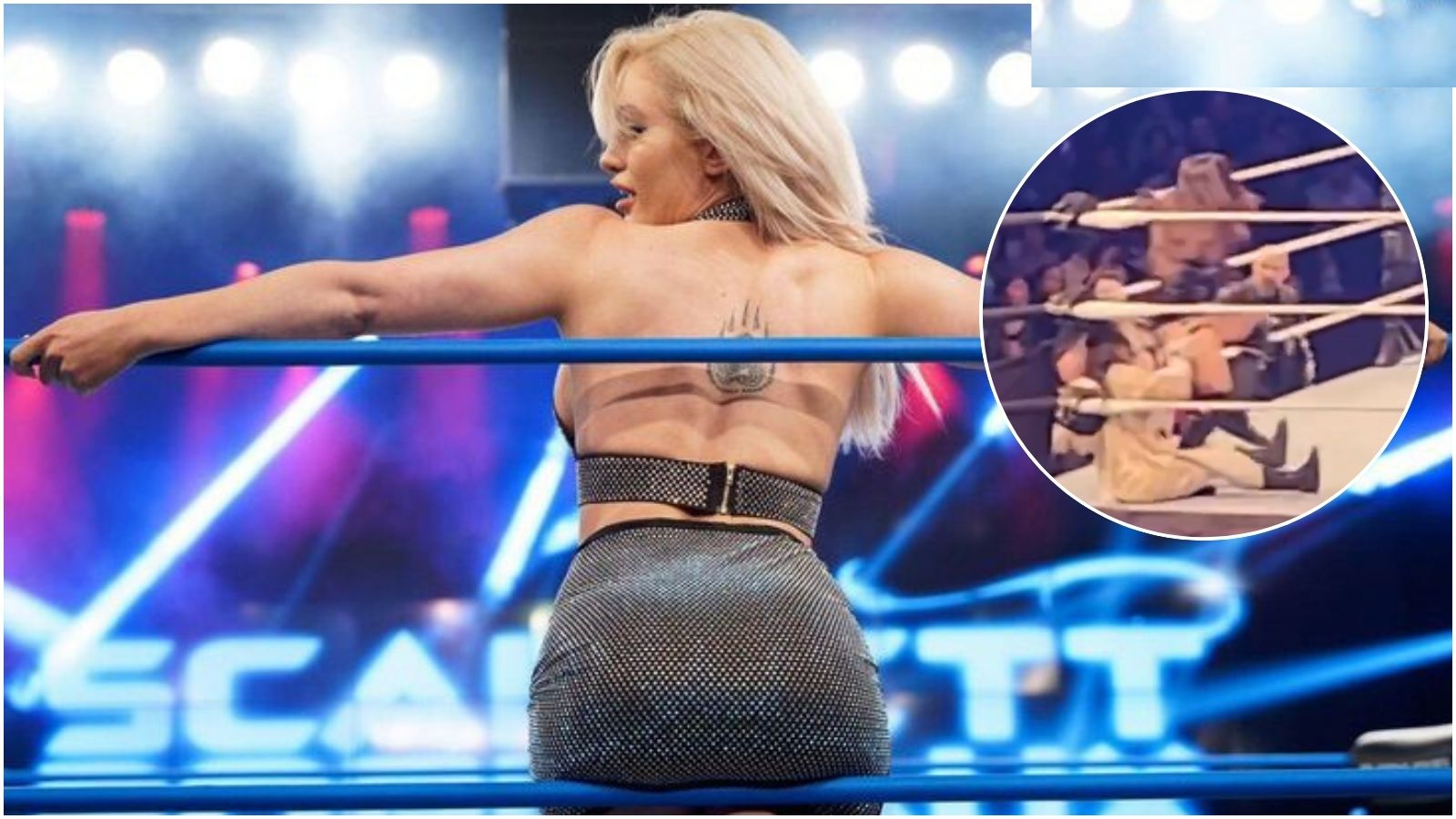 “I don’t blame her”- Wrestling fans go WILD after former WWE champion bites her rival’s a** during WWE Live Event