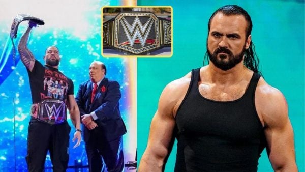 Seth Rollins Drew McIntyre Roman Reigns