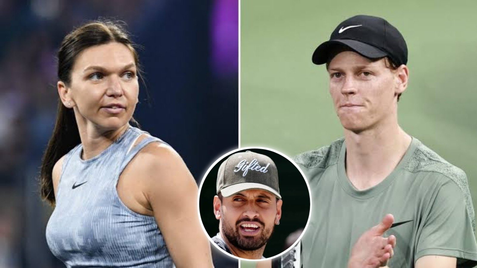 Nick Kyrgios defends his team-up with Simona Halep as he takes another brutal dig at Jannik Sinner