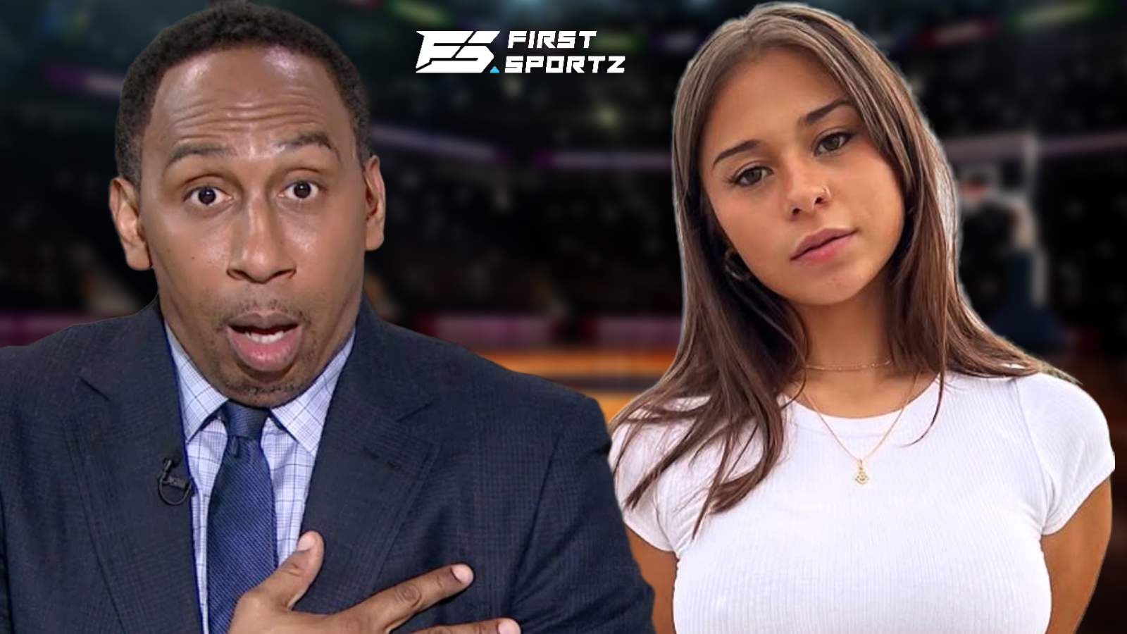 Stephen A Smith BAFFLED by $43 million earning model Sophie Rain