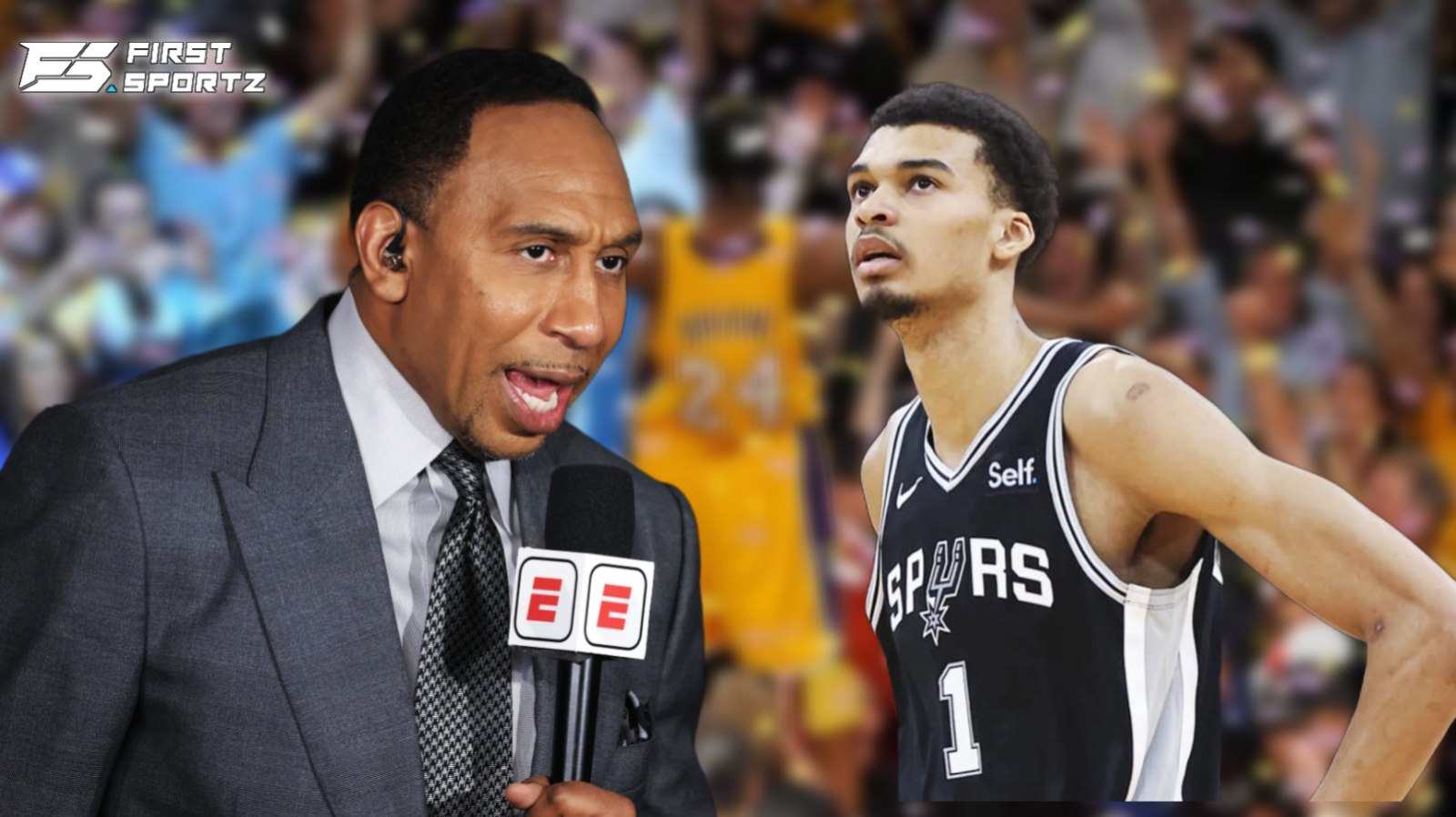 Stephen A Smith ‘YAWNS’ at Victor Wembanyama’s dunks during NBA games