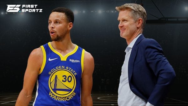 Steve Kerr and Stephen Curry