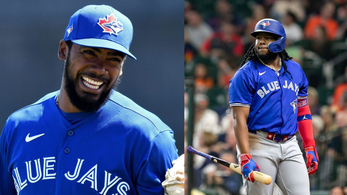 Teoscar Hernandez and Vladimir Guerrero Jr.