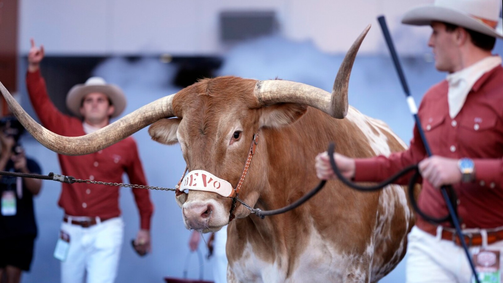 What is the reason behind Texas Mascot being called “Bevo”?