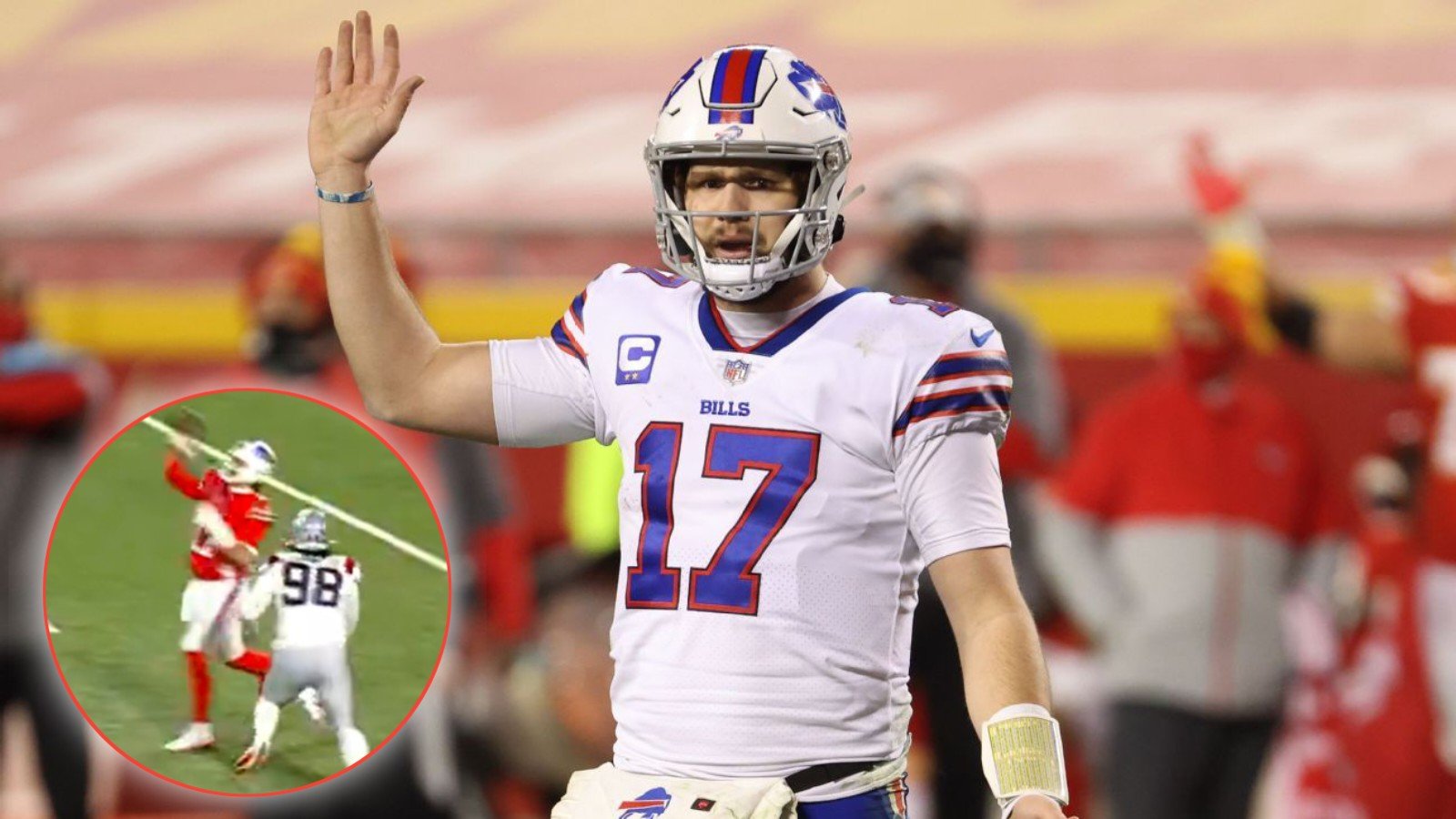 “This is hilarious bias” – Josh Allen’s interception being called an ‘arm punt’ amid MVP buzz doesn’t sit well with fans