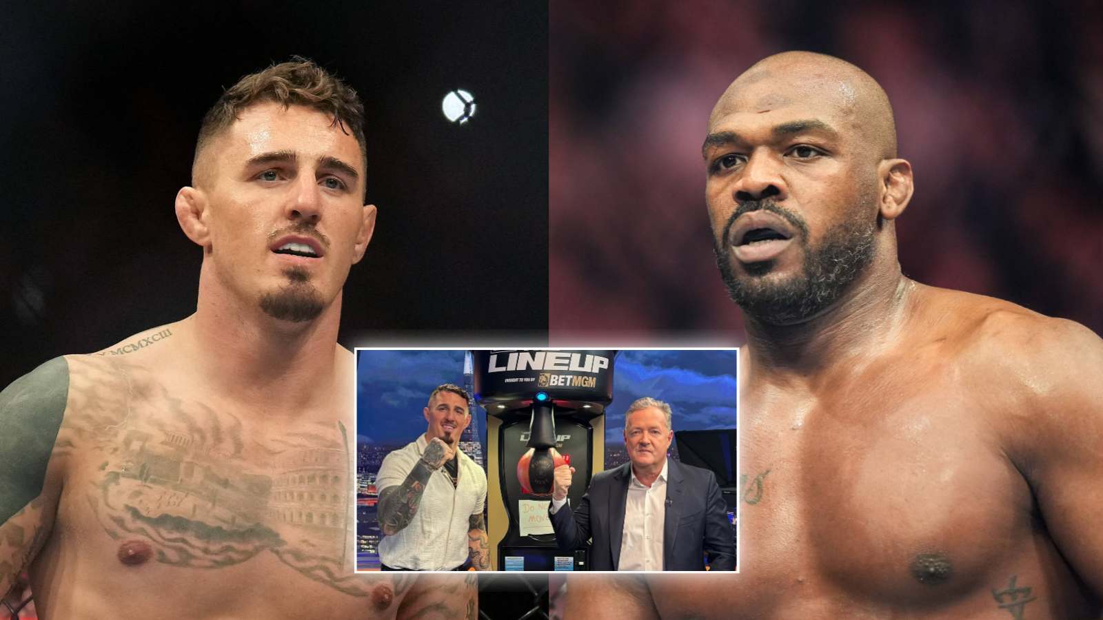 Jon Jones’ failed drug tests put on blast by Tom Aspinall on Piers Morgan show