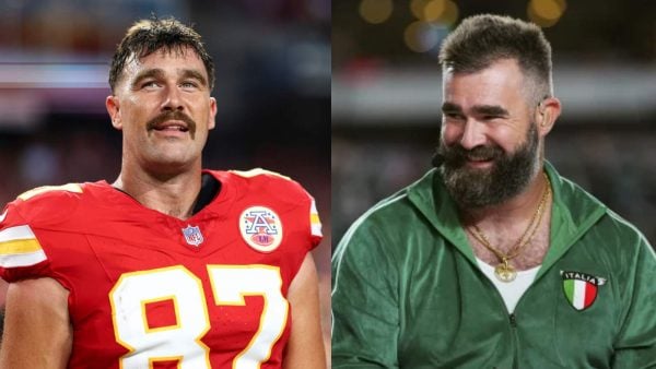 Travis Kelce and Jason Kelce