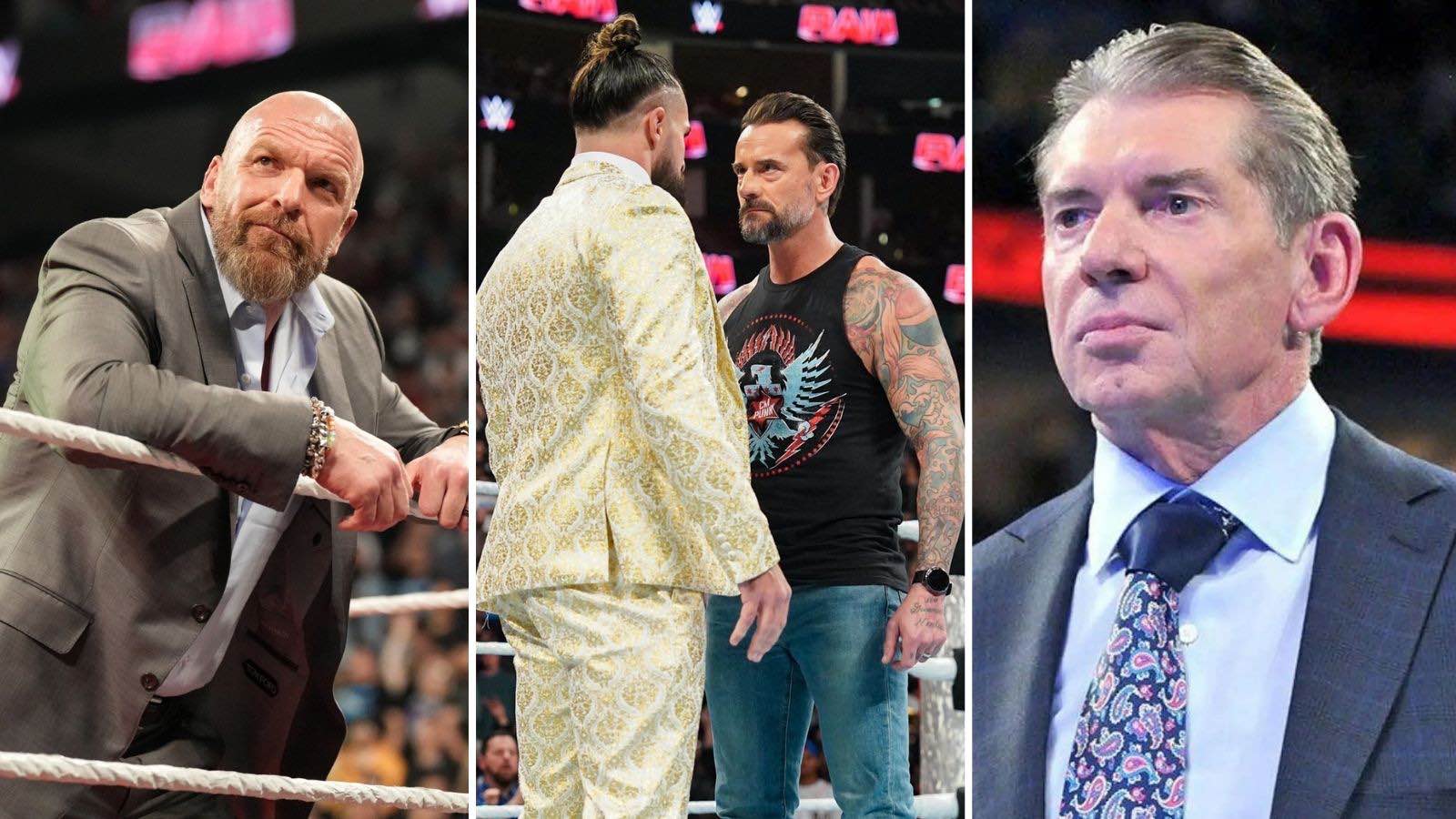 “Can’t F’N wait,” Triple H breaks silence after CM Punk buries Vince McMahon during heated promo with Seth Rollins on WWE Raw