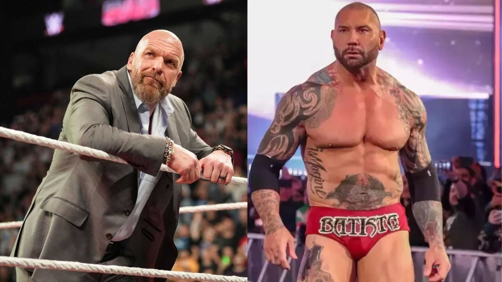 “People had kind of written Dave off,” Triple H says Dave Bautista was the MVP of the Evolution faction