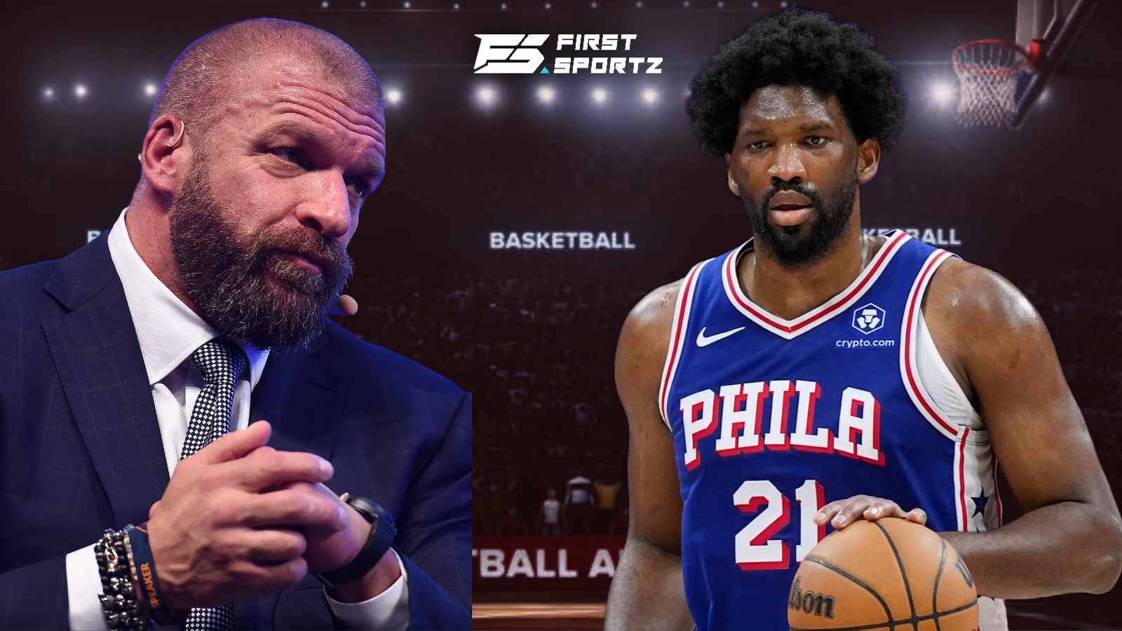 Joel Embiid in WWE? Triple H reacts to best NBA players who would make it in pro-wrestling