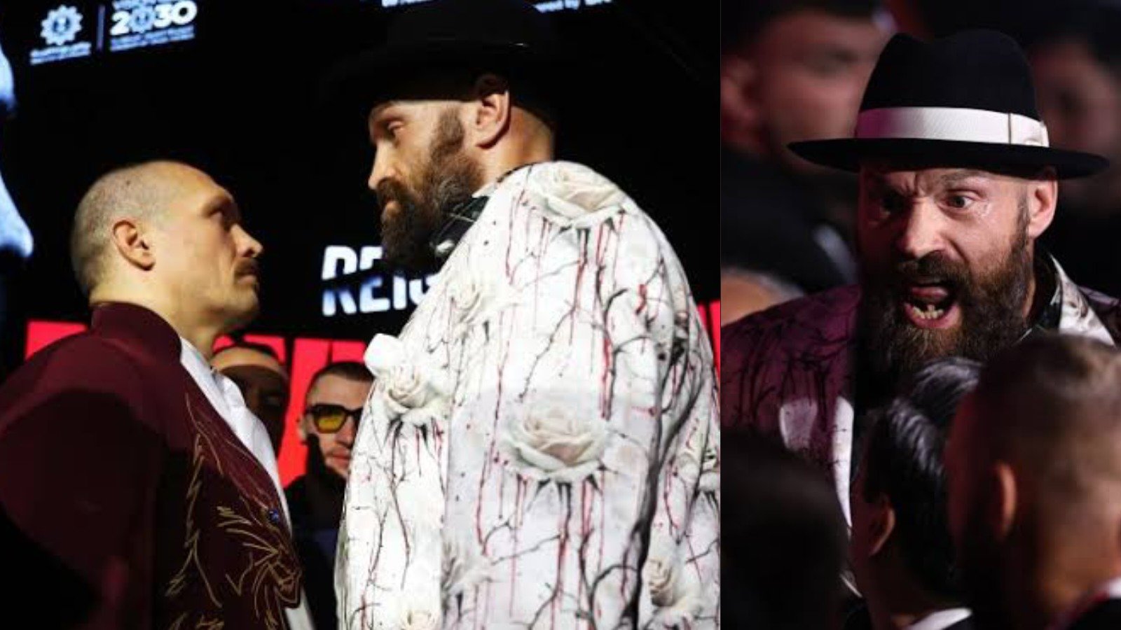 (Video) Tyson Fury’s scathing NSFW rant against Oleksandr Usyk revealed after mammoth 11 min faceoff