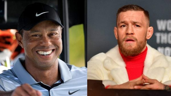 UFC superstar Conor McGregor has been compared to top golfer Tiger Woods