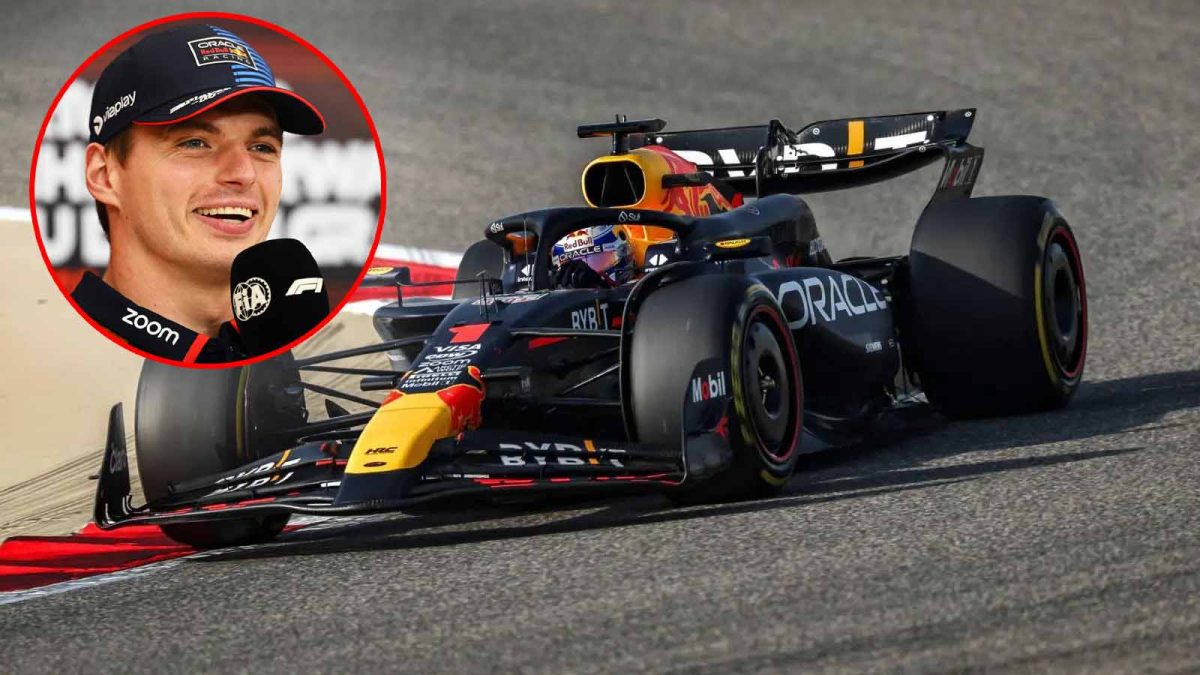 Max Verstappen and RB20