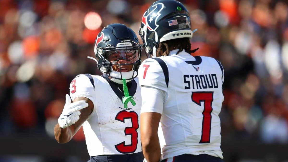 (Video) Emotional Texans QB CJ Stroud Tears Up seeing Injured Tank Dell and Offered Prayers