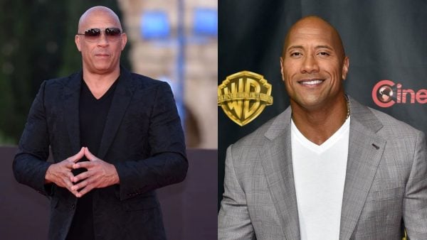 Vin Diesel and The Rock