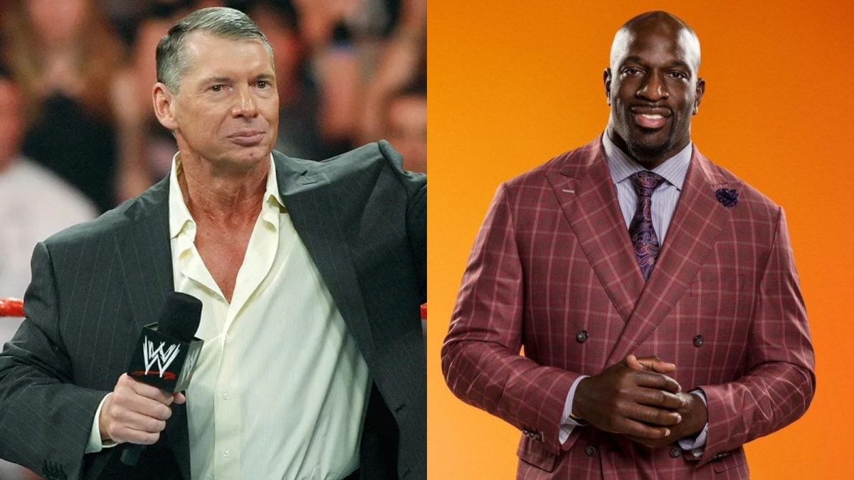 Vince McMahon and Titus O'Neil