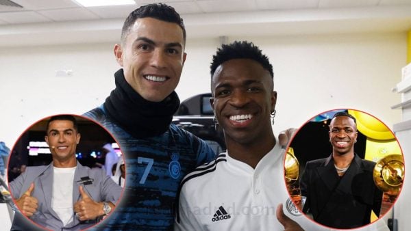 Vinicius Jr. responds to Cristiano Ronaldo