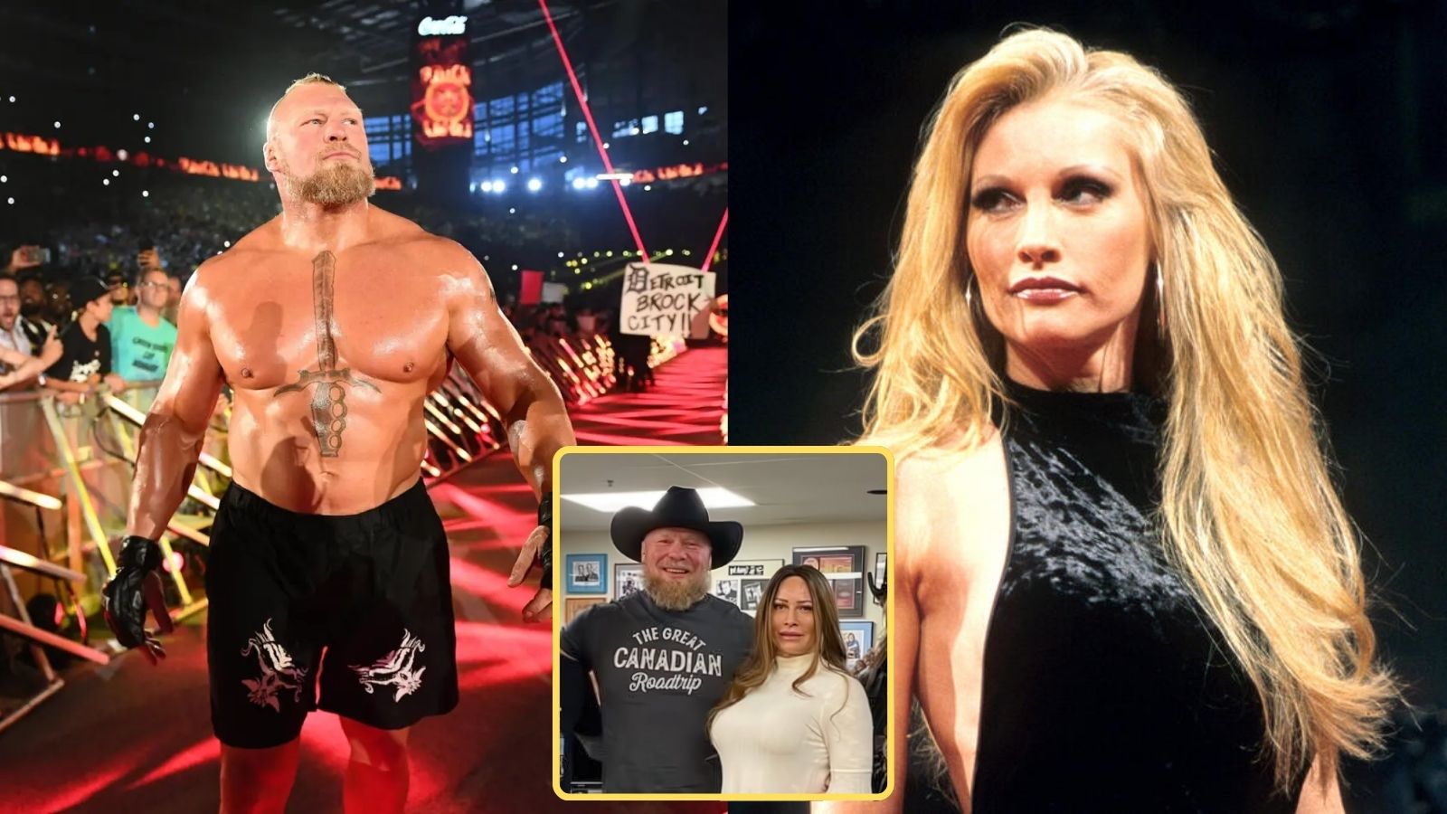 “She looks more like Nia Jax”- Wrestling fans shocked after Brock Lesnar’s wife Sable looks unrecognizable in latest picture 