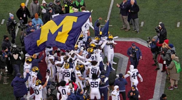 Wolverines hoist flag over OSU