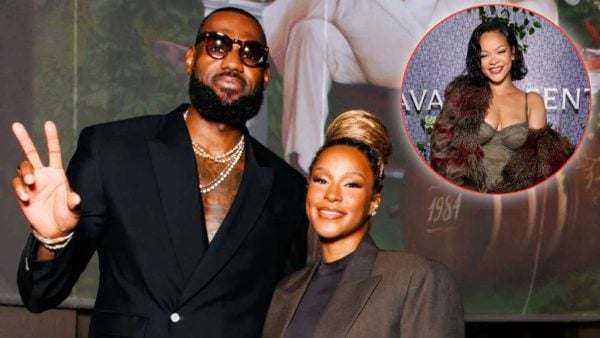 LeBron James, Savannah James, Rihanna