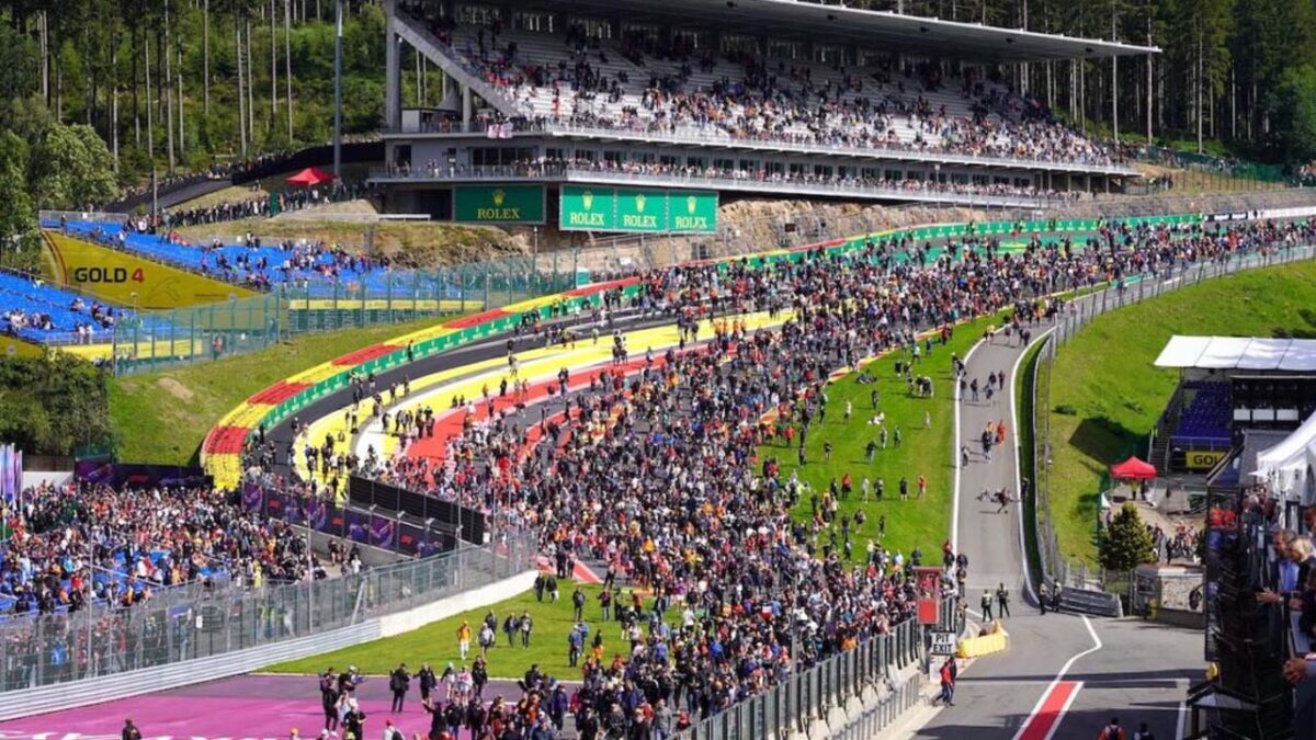 Belgian GP promoter reveals F1's plan to restrict number of races in Europe 3 380,000 attendees at the 2023 Belgian GP (via F1Destinations)
