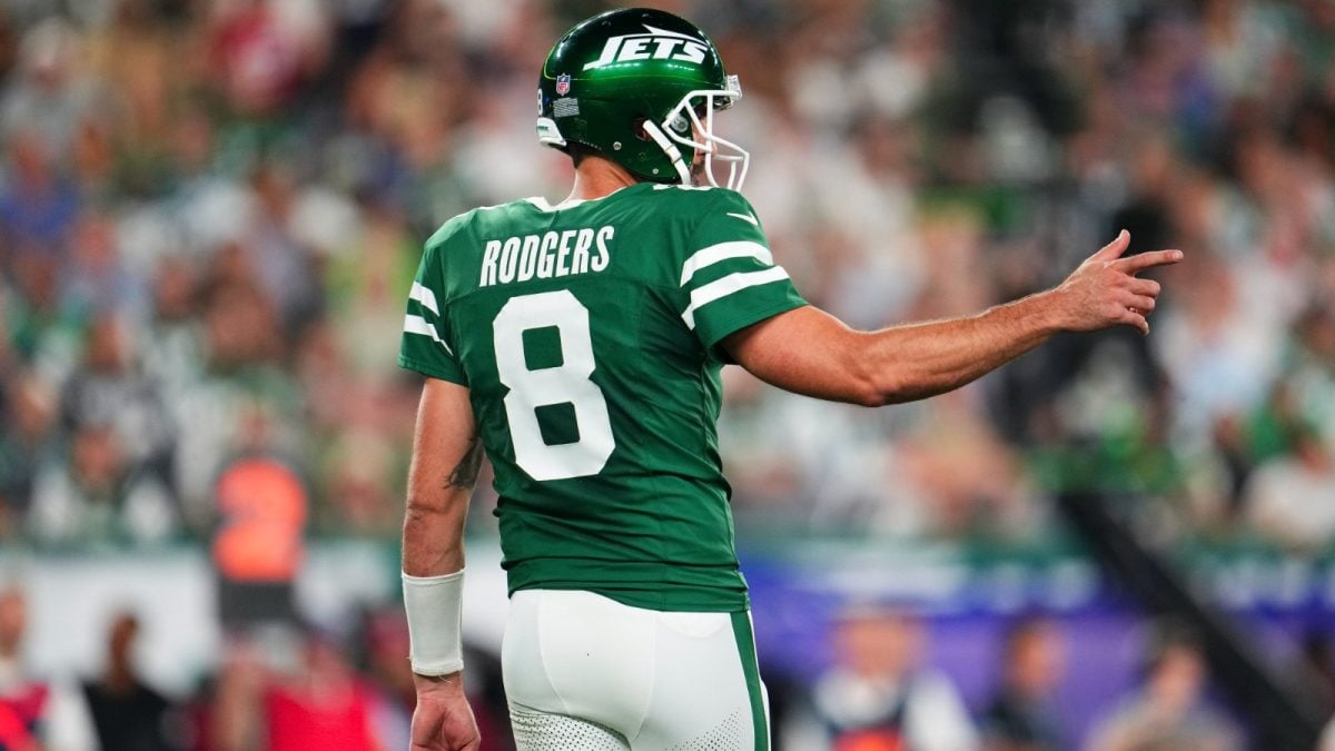 Aaron Rodgers was grateful for time with New York Jets