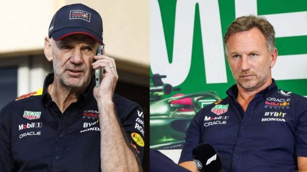 Adrian Newey and Christian Horner