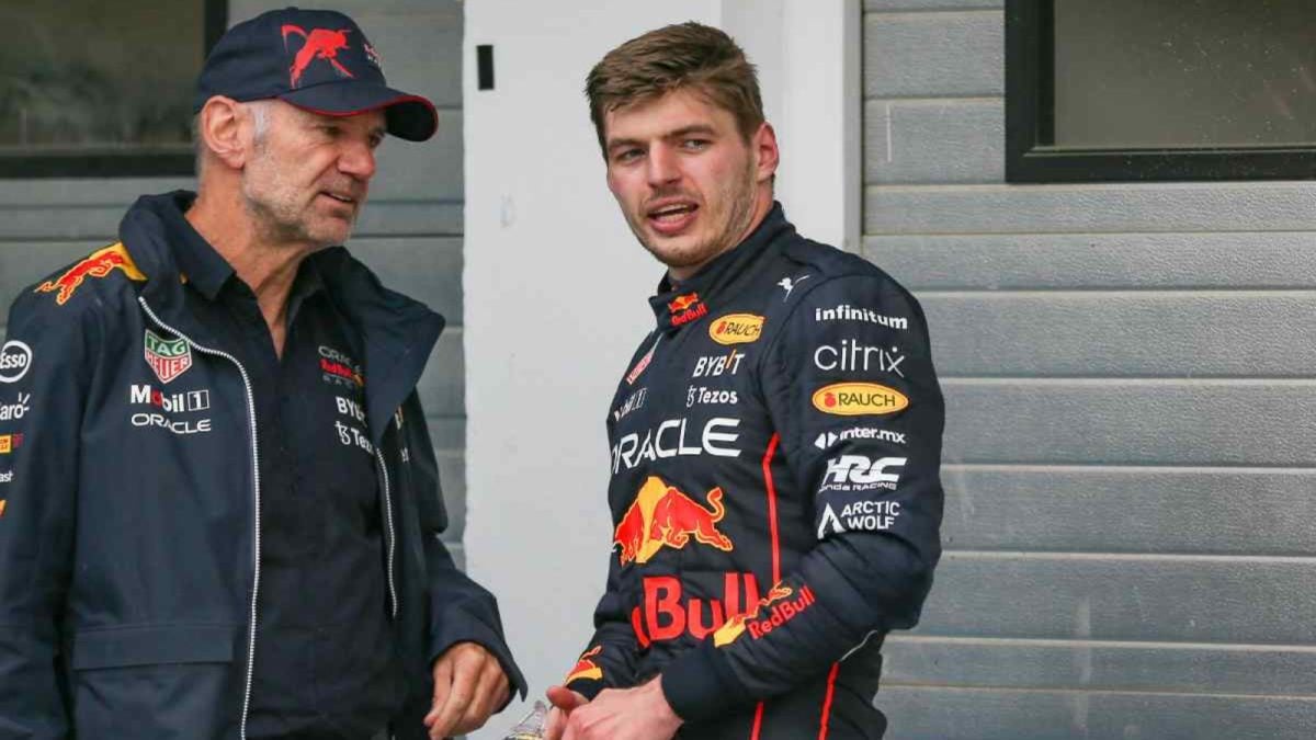 Adrian Newey Max Verstappen