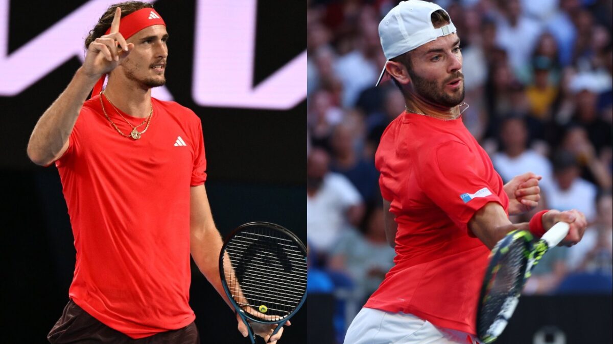 Alexander Zverev hints at not being given similar treatment as Novak Djokovic and Carlos Alcaraz from the Australian Open organizers regarding scheduling 1 Alexander Zverev and Jacob Fearnley