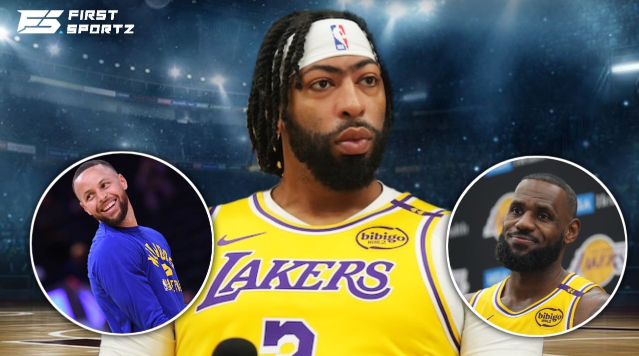 “No dip in the game!” Anthony Davis in awe of LeBron James and Stephen Curry head-to-head battles